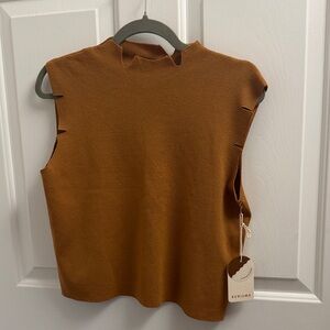 Kerisma Women's Tan Muscle Tee